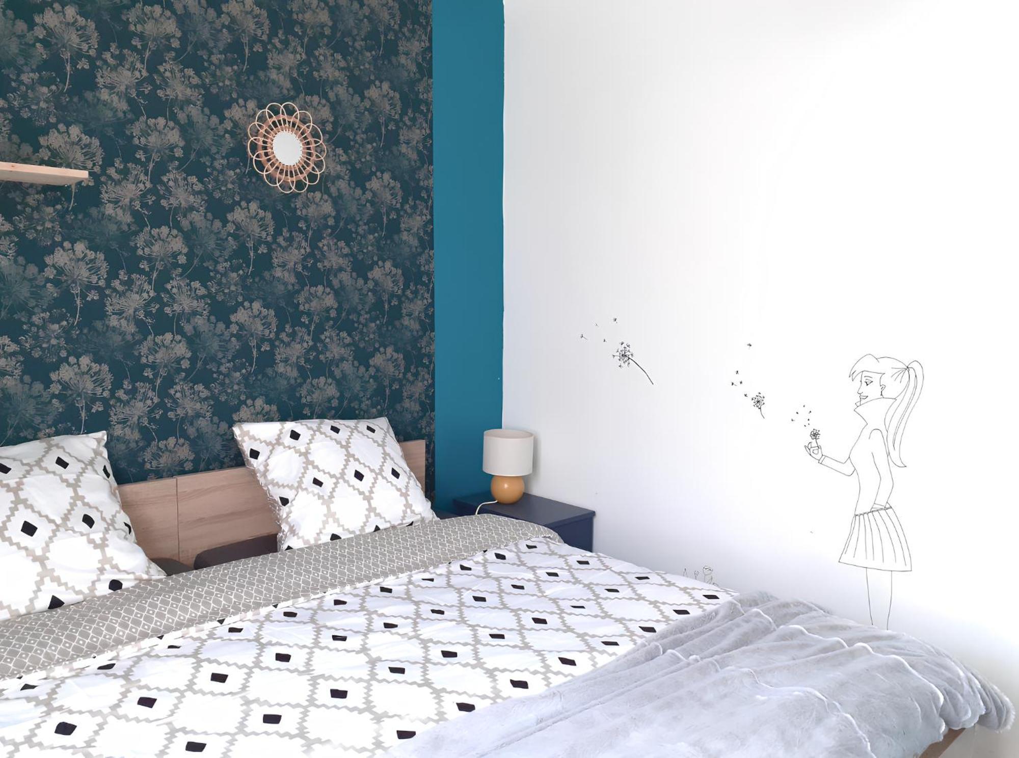 L'Artistique, 4 Lits, 2 Chambres, Stationnement Gratuit, Spacieux, Atypique Amiens Bagian luar foto